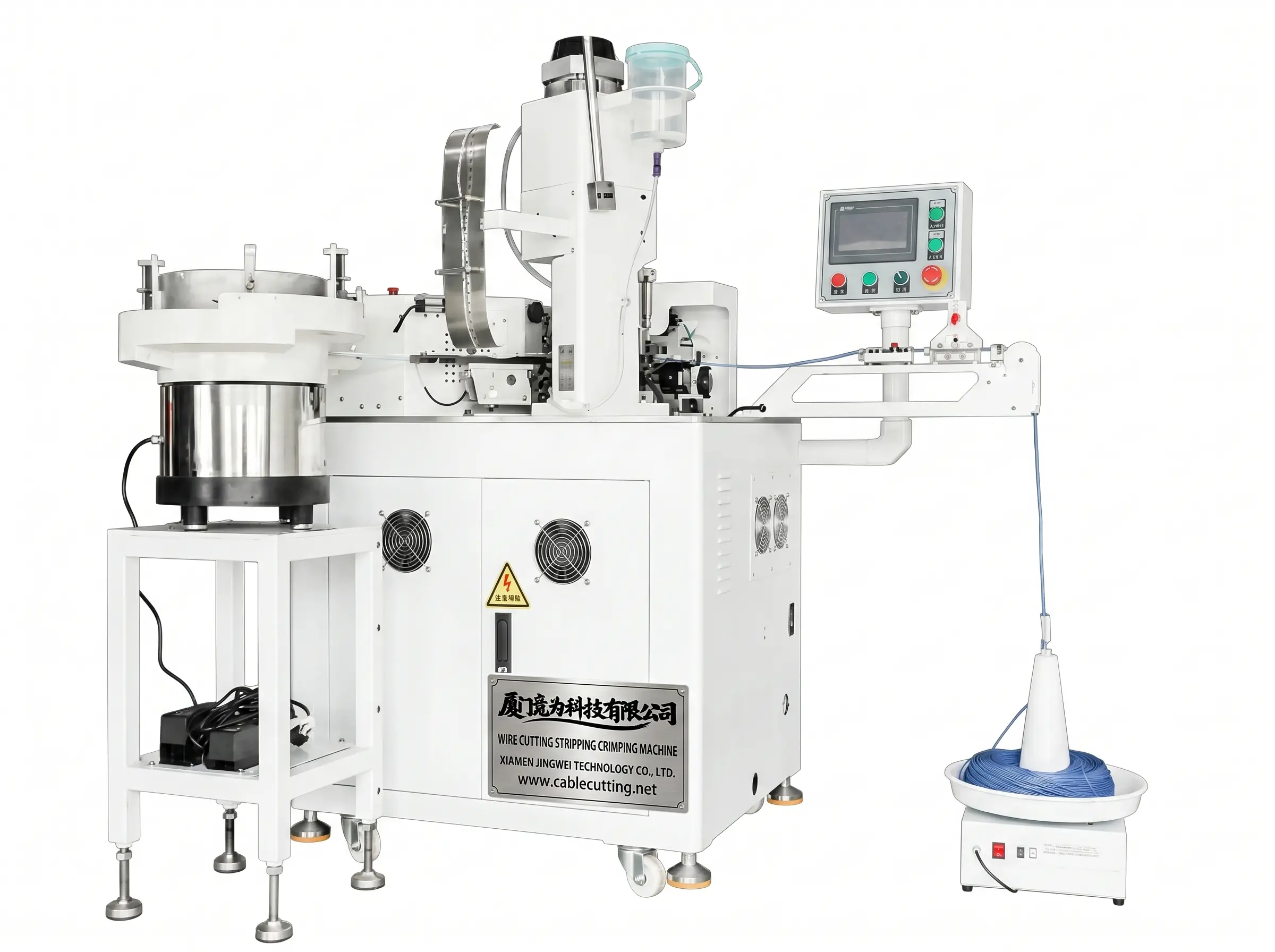 Automatic Wire Cutting Stripping Crimping Machine WPM-018HS