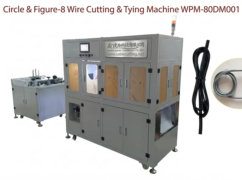 Automatic Circle & Figure-8 Wire Cutting & Tying Machine WPM-80DM001
