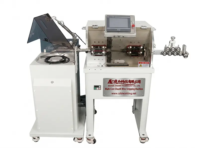 Fully Automatic Multi-Core Sheath Wire Stripping Machine WPM-680
