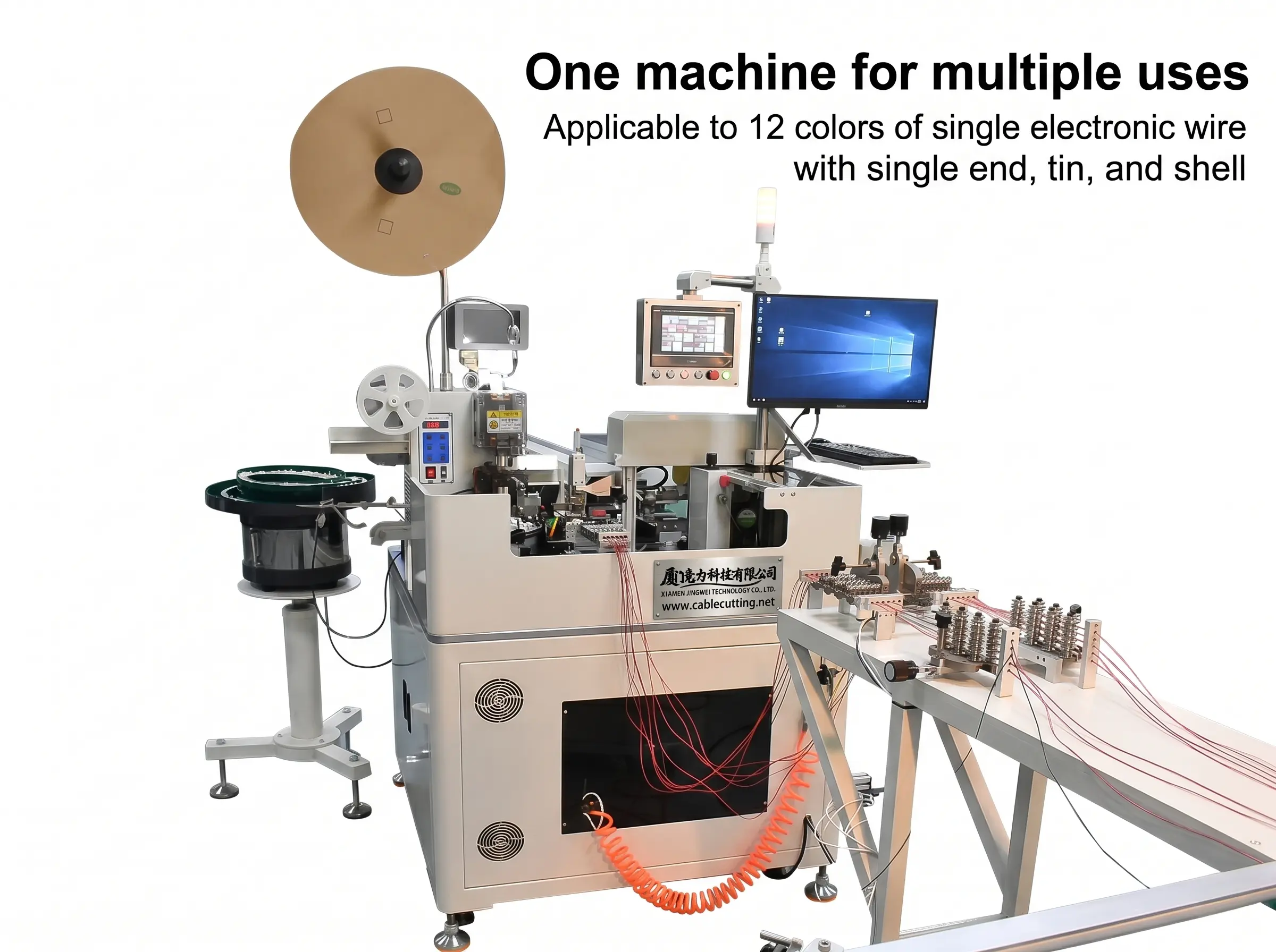 Fully Automatic Multi-Wire Plug Shell Inserting Machine WPM-DPW12