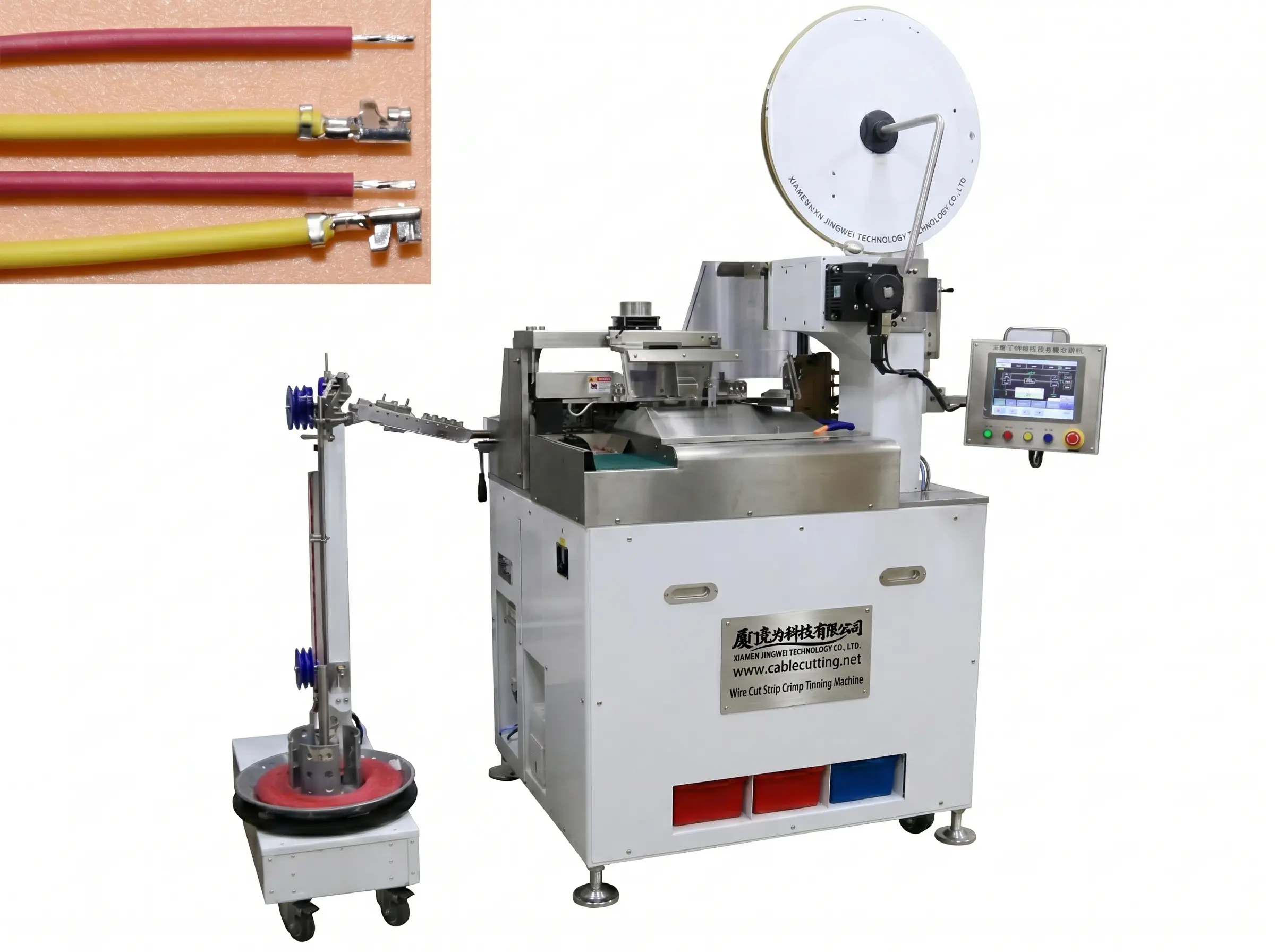 Automatic Wire Crimping Machine