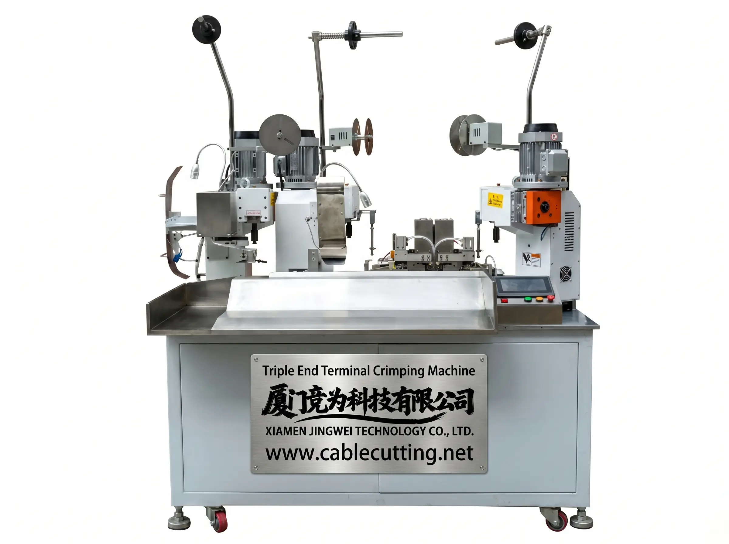 Automatic Triple End Terminal Crimping Machine WPM-189