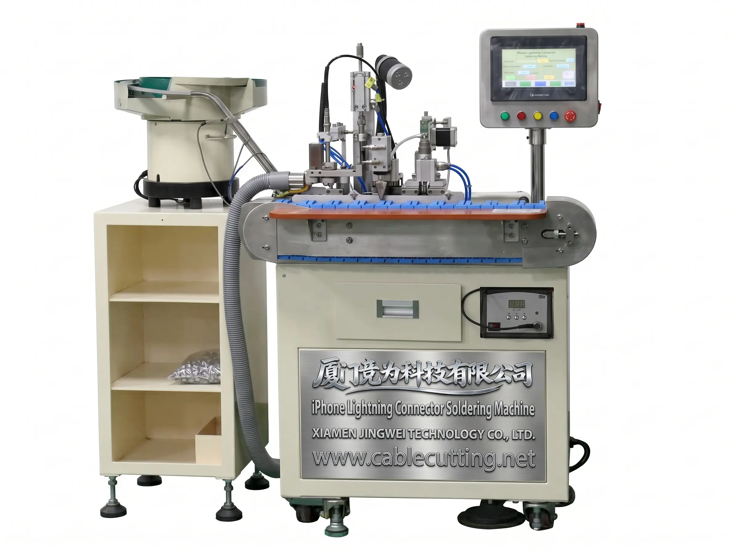 Automatic iPhone Lightning Connector Soldering Machine WPM-121-IP