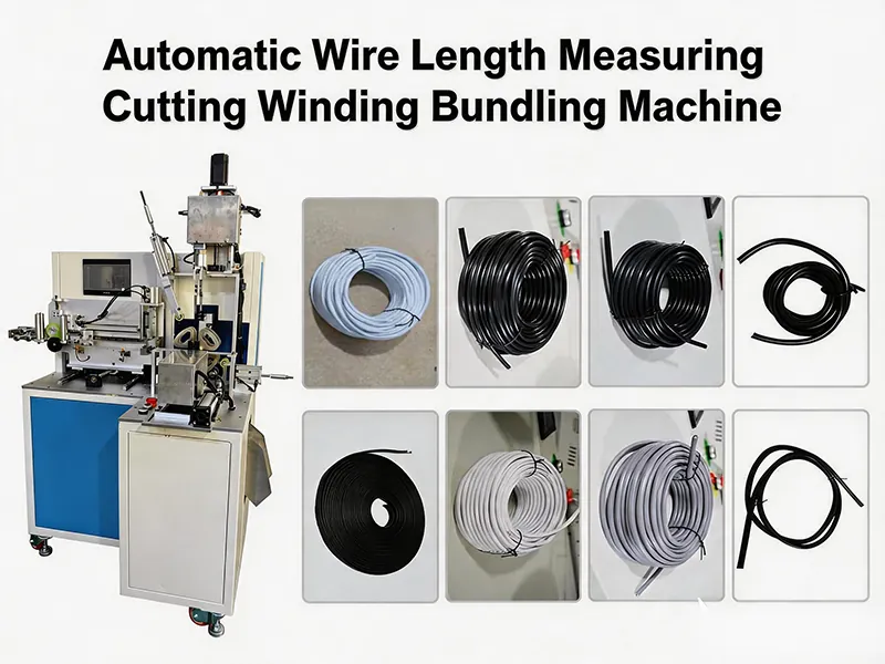 Automatic Wire Length Measuring Cutting Winding Bundling Machine JW-F01
