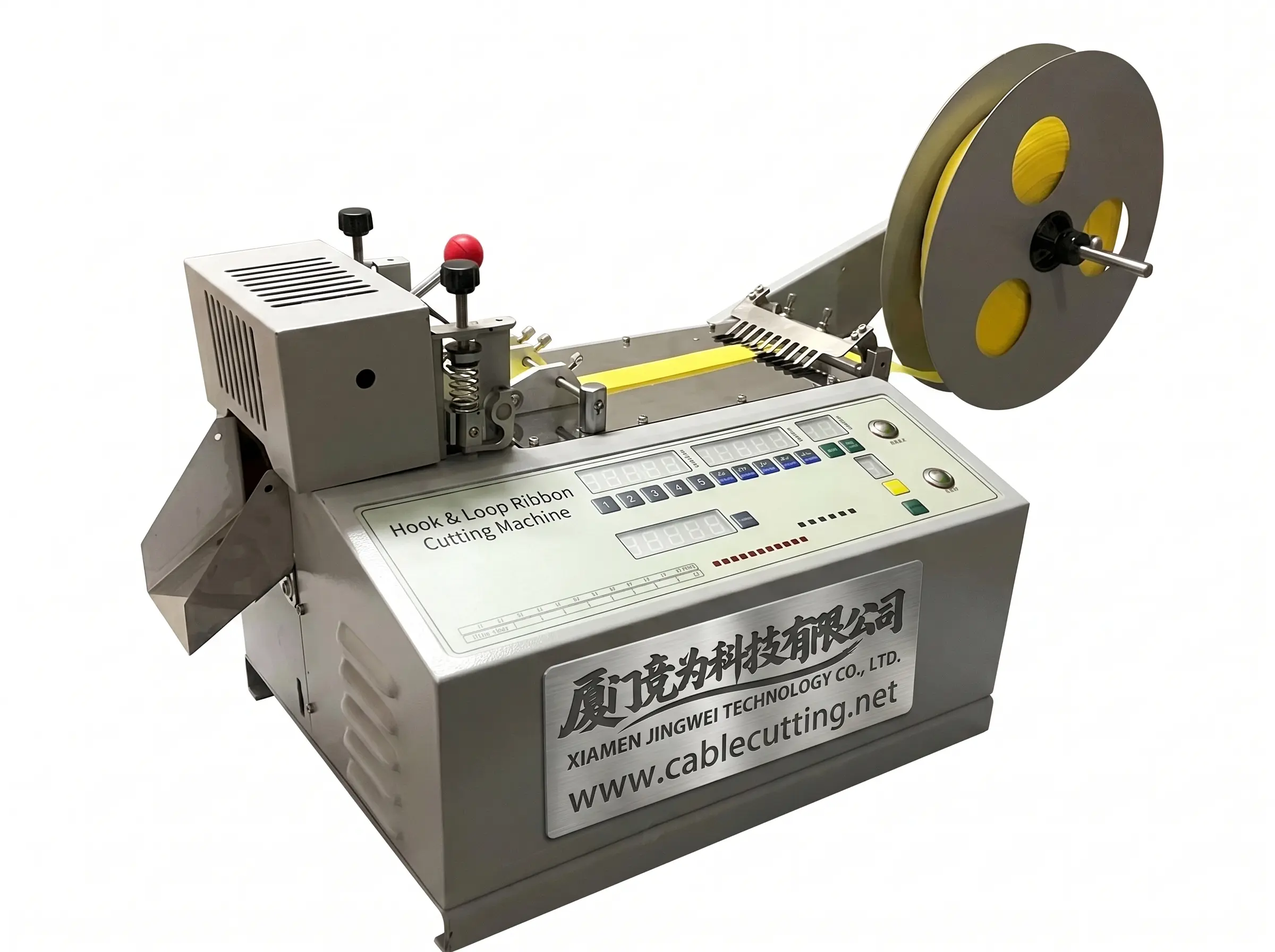 Automatic Hook & Loop Ribbon Cutting Machine WPM-690