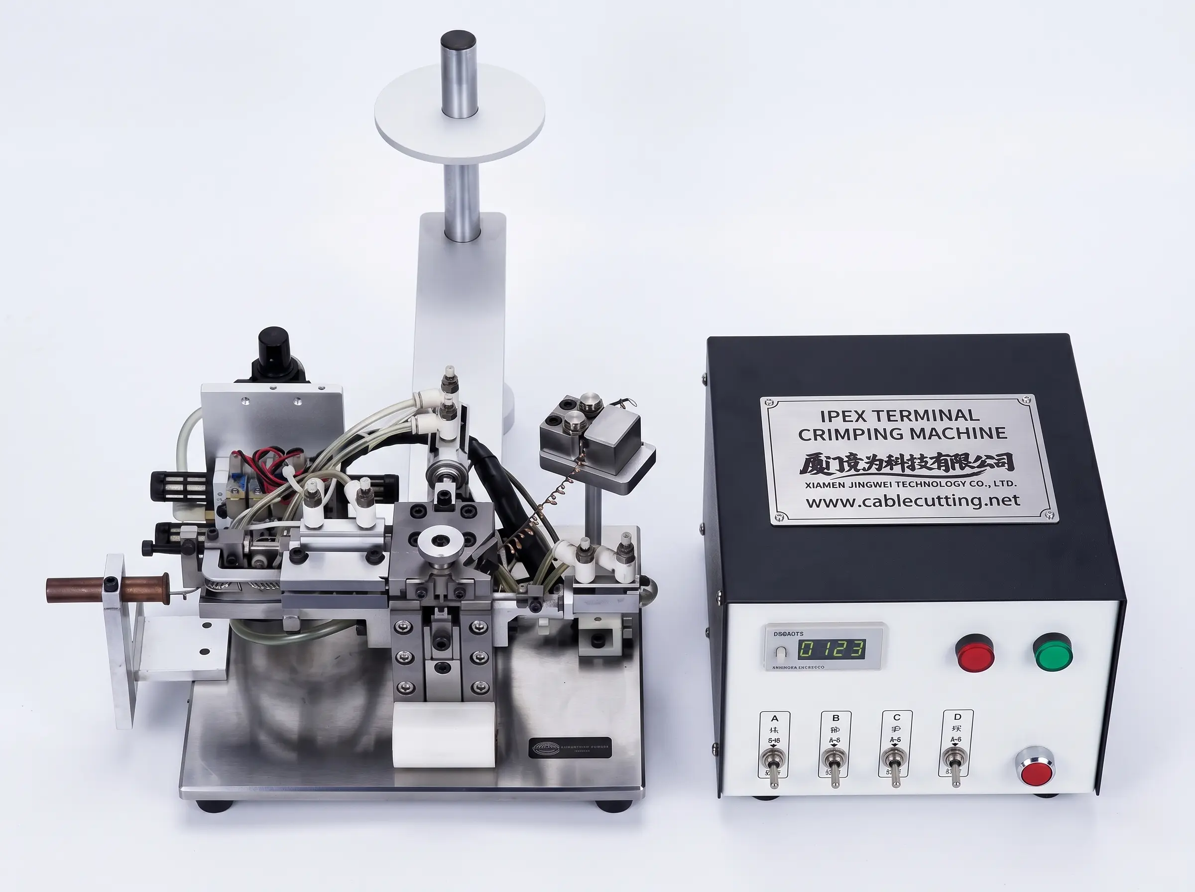 IPEX Coaxial Cable Terminal Crimping Machine for RG6 Connectors WPM-IPEX