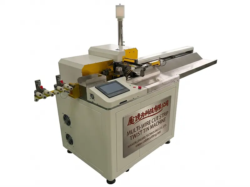 Automatic Multi-Wire Cut Strip Twist Tin Machine WPM-SZ-02