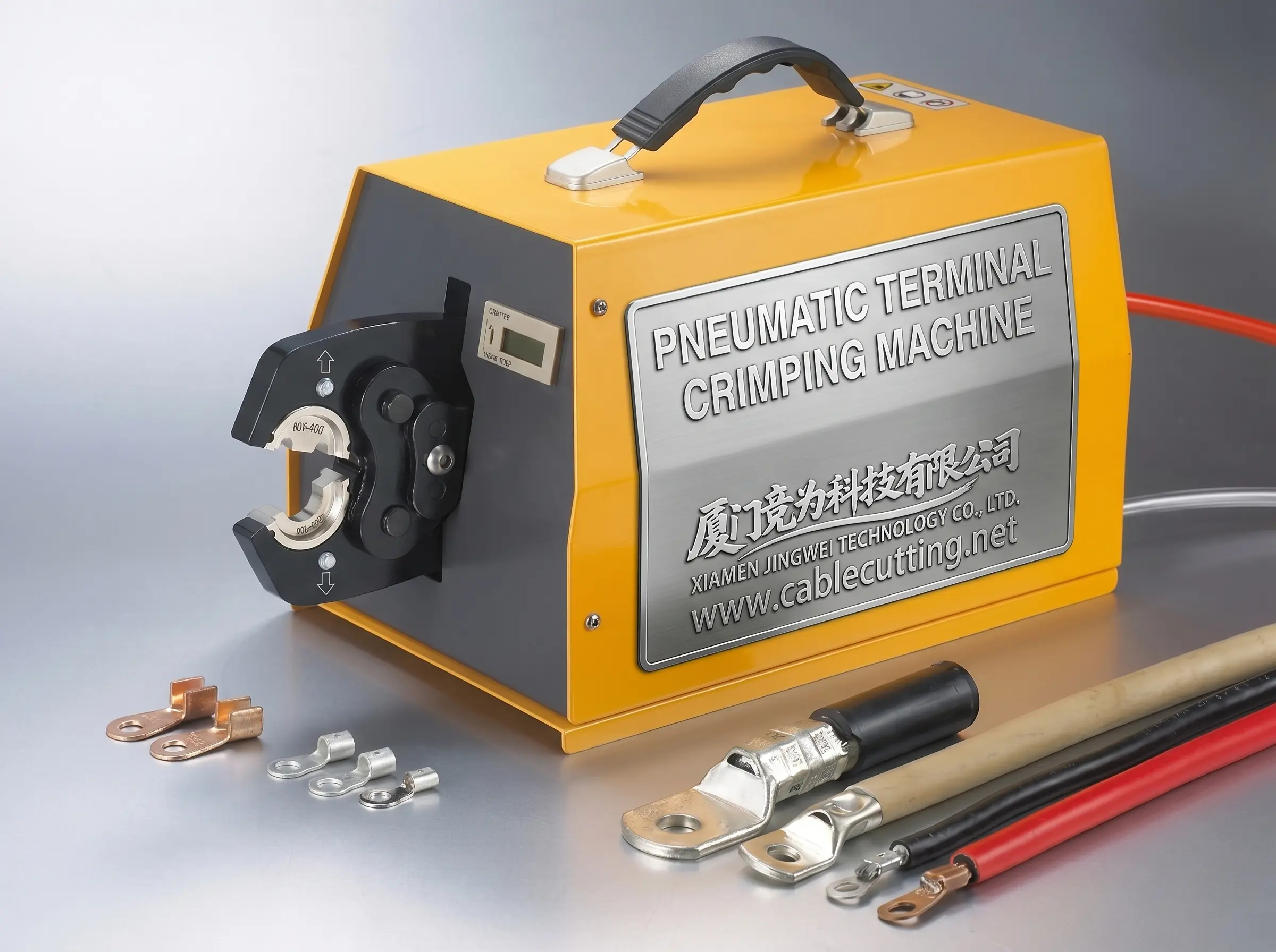 Pneumatic Terminal Crimping Machine with Interchangeable Dies WPM-300L