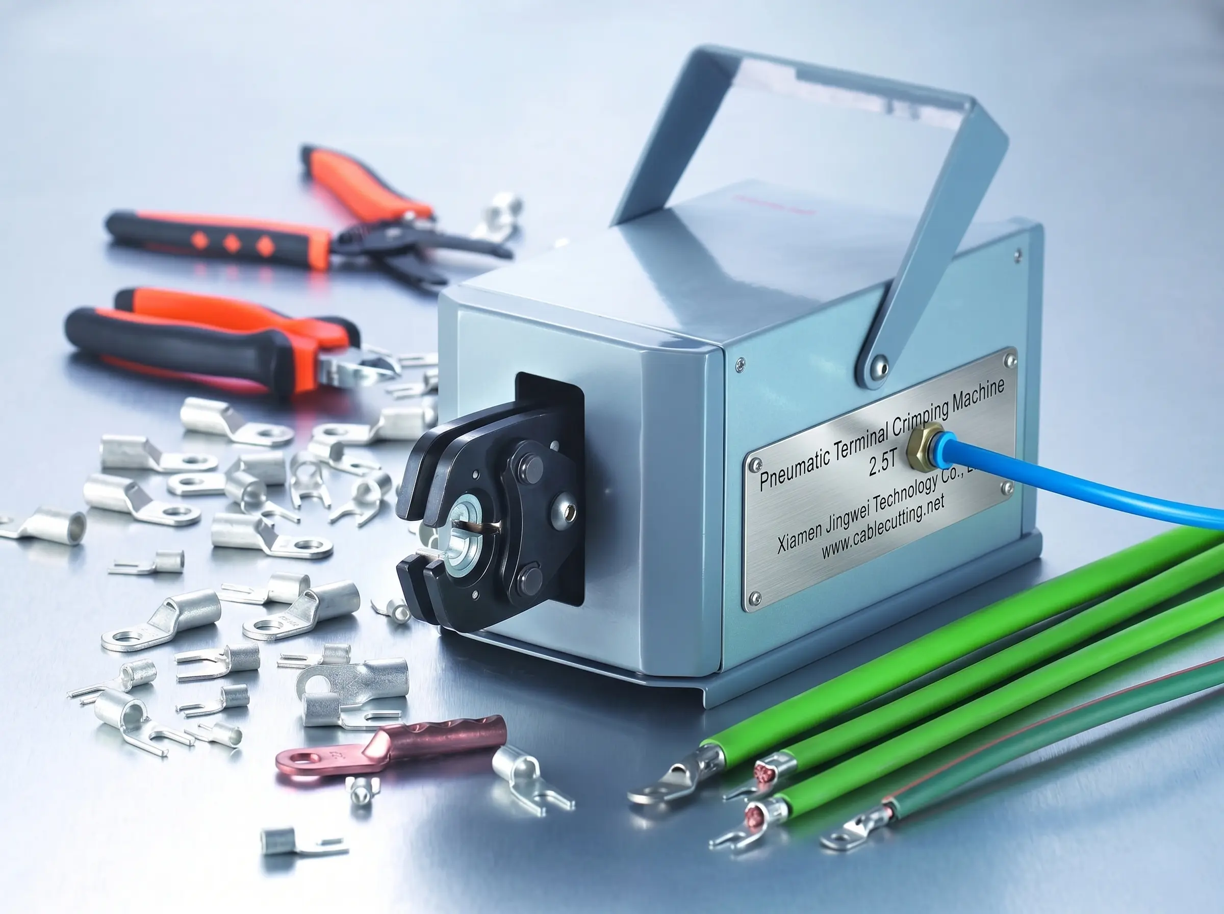 Pneumatic Terminal Crimping Machine 2.5T Output WPM-50L