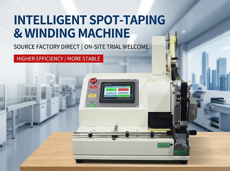 All-Electric Point-Winding Tape Wrapper Machine WPM-DC01