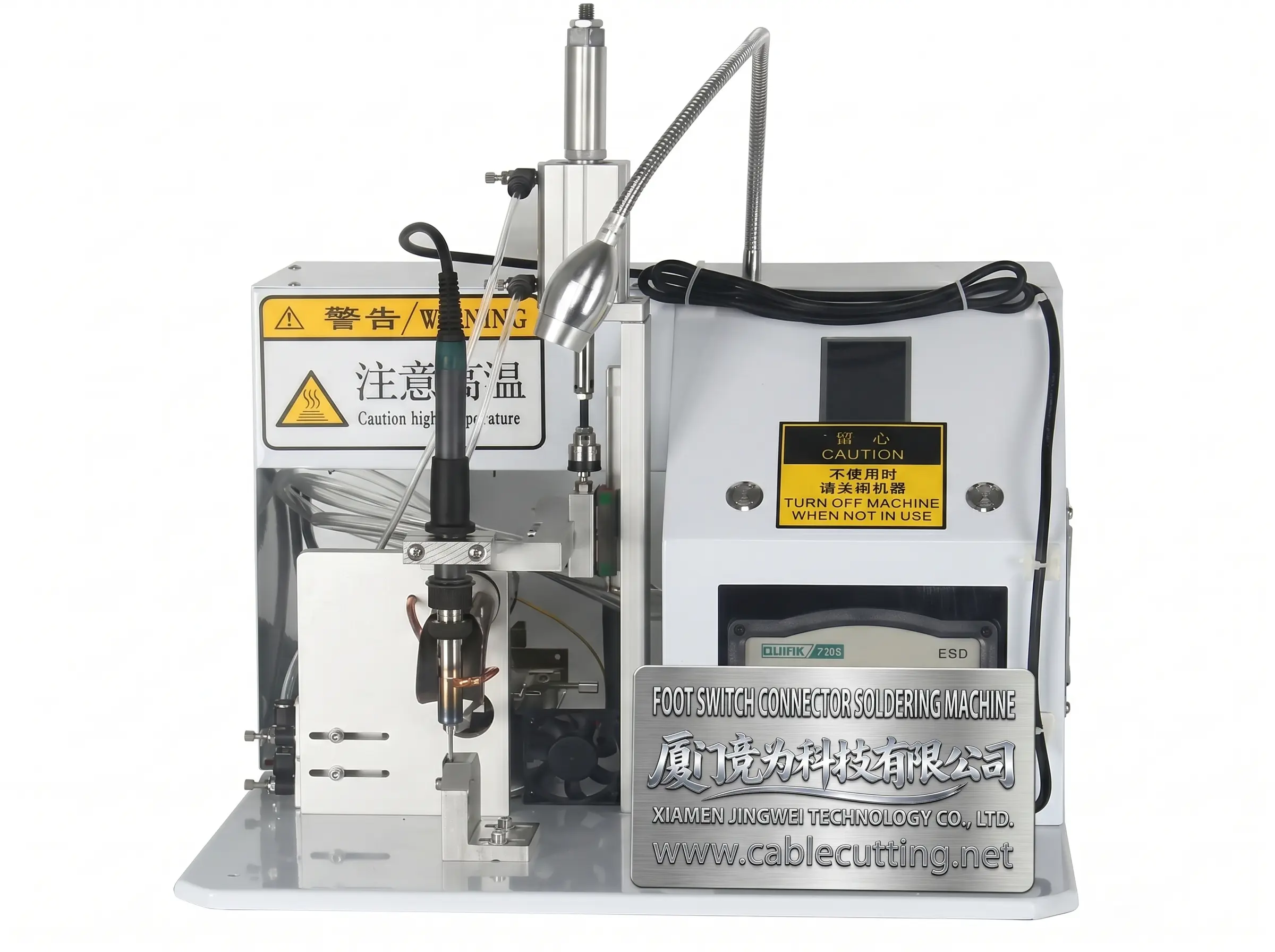 Semi-Automatic Foot Switch Connector Soldering Machine WPM-USB08