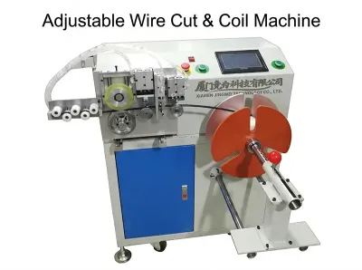Automatic 8-Word Single Tie Cable Winding & Binding Machine WPM-81M