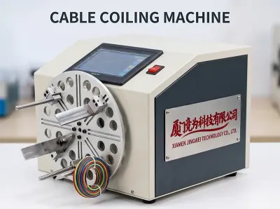 Automatic Socket Cable Coiling & Binding Machine WPM-210