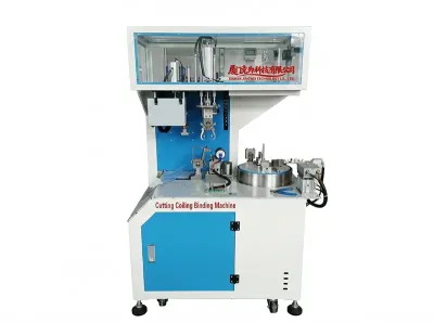 Automatic Wire Cutting Stripping Coiling Tying Machine WPM-02SL