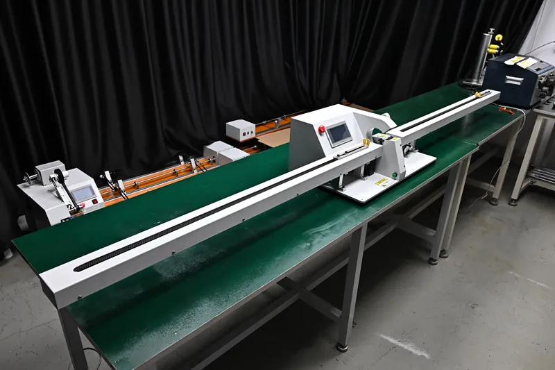 Automatic Tape Winding Machine with Double-Side Wire Drawing JW-303KL-1m