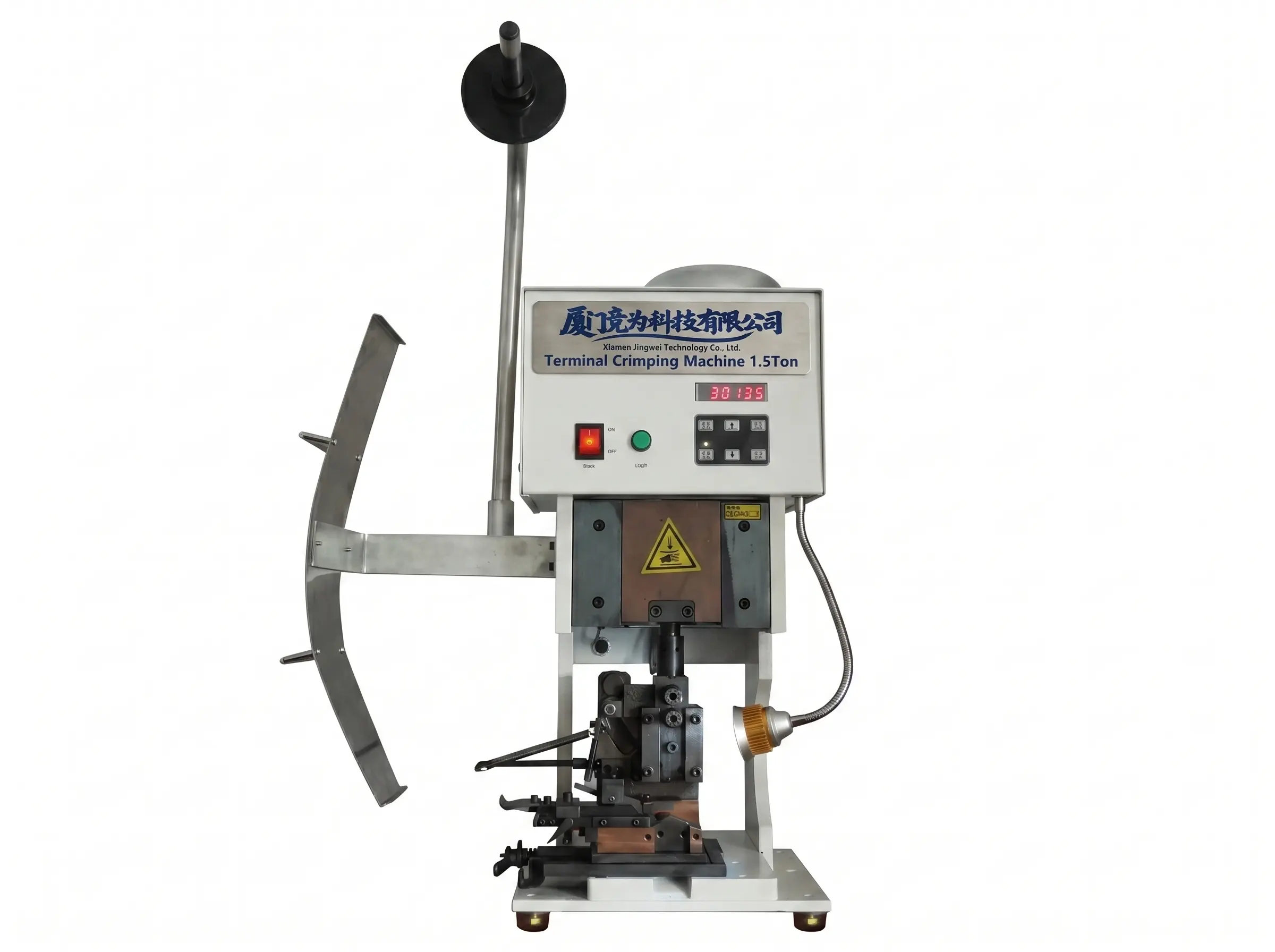 Silent Terminal Crimping Machine 1.5Ton 30mm Stroke WPM-1500S