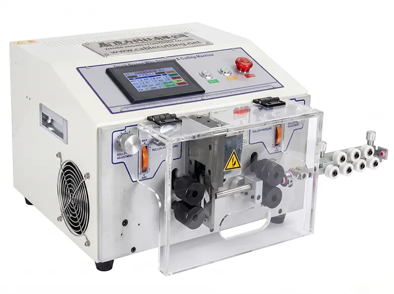 Touch Screen Wire Stripping & Cutting Machine for Jacketed Cables WPM-HT2S