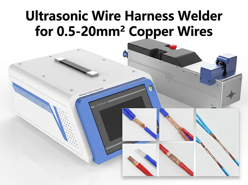 Portable Ultrasonic Wire Harness Welder for 0.5-20mm² Copper Wires WPM-001N