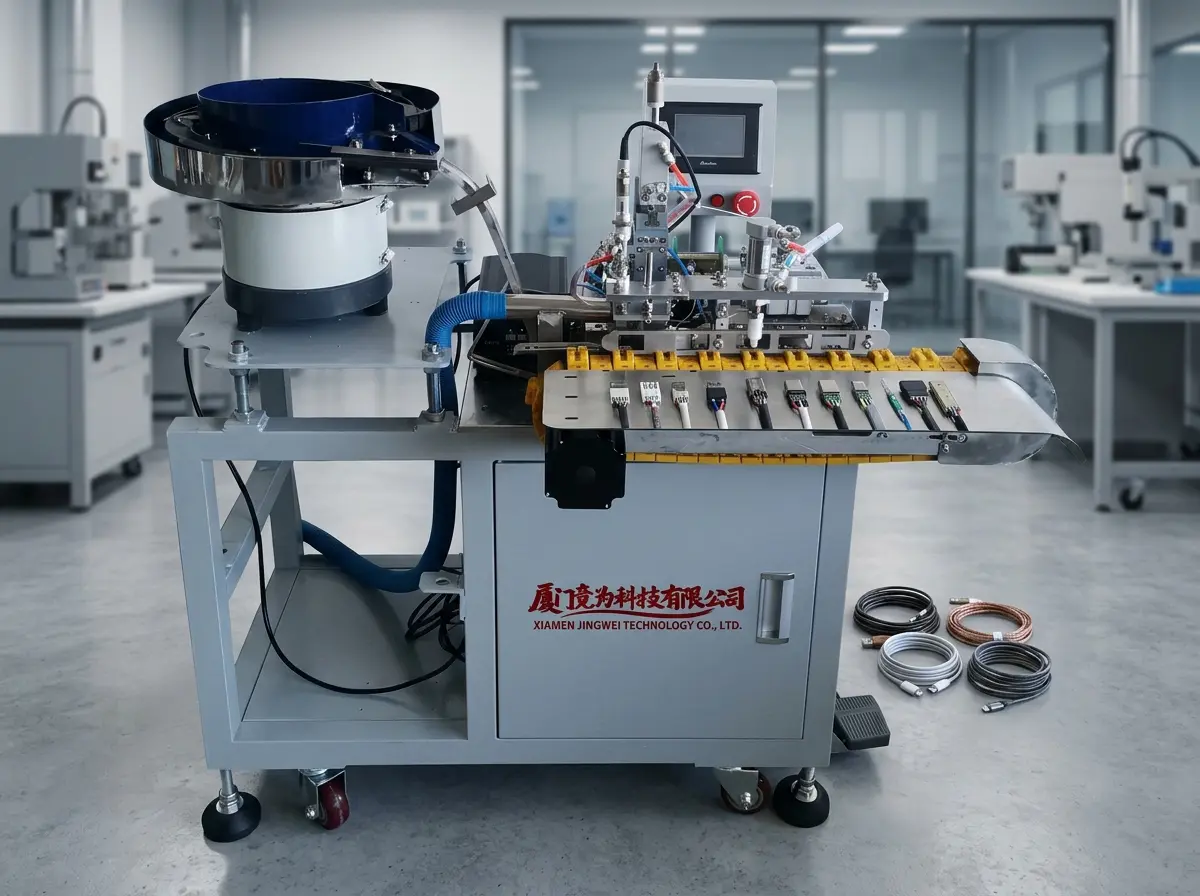 USB & Type-C Automatic Soldering Machine JW-USB501V11