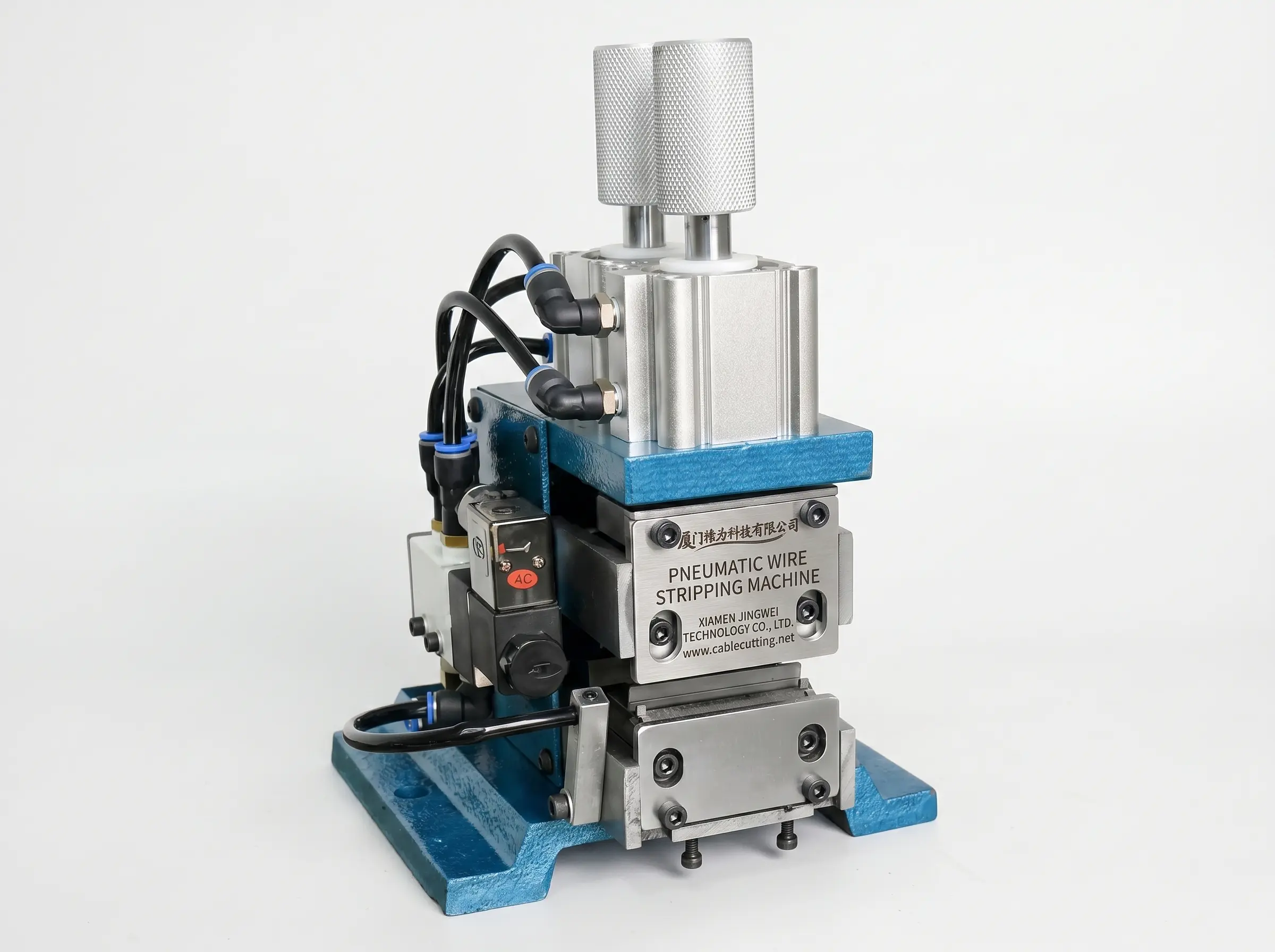 Vertical Pneumatic Wire Stripping Machine AWG 18-32
