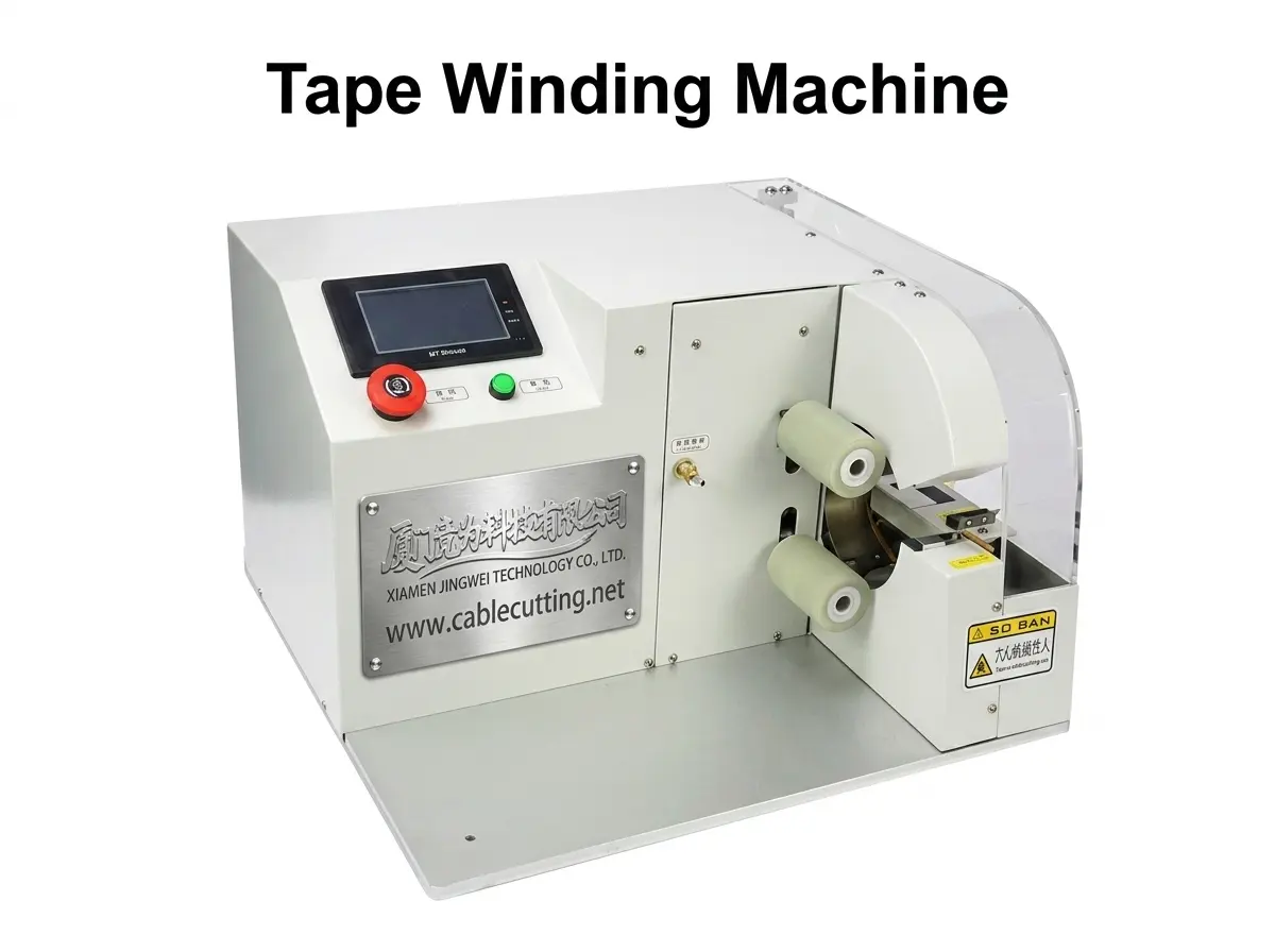 Intelligent Tape Winding Machine for Wire Harness, Touch Screen WPM-303X