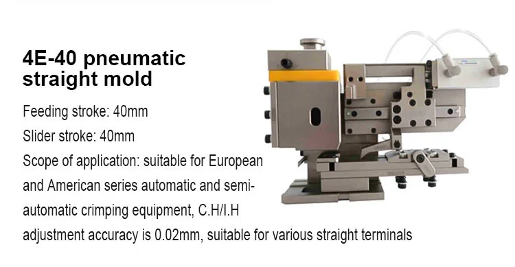 Pneumatic Straight Terminal Crimping Mold | OTP U-Shaped Applicator
