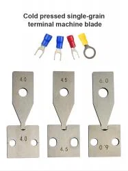 Cold Pressed Terminal Machine Blades - DC53 Steel Industrial Blades