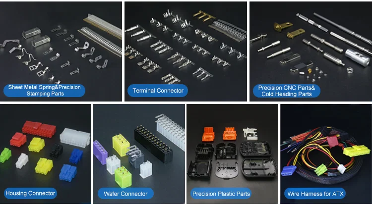Brass Male PCB Solder Terminal Connectors - OEM Precision Stamping