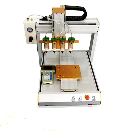 4-Axis Automatic Glue Dispenser Robot for Wire Harness Manufacturing WPM-332