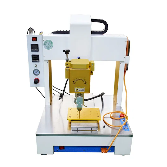 Automatic 4-Axis Glue Dispensing Robot with LCD Teaching Box WPM-331